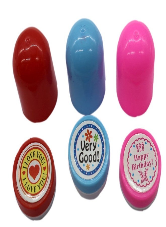 Abaj Kids Stamp Set Motivation Sticker School Scrapbooking Stamp DIY Teachers Self Inking Praise Reward Stamps - Image 3